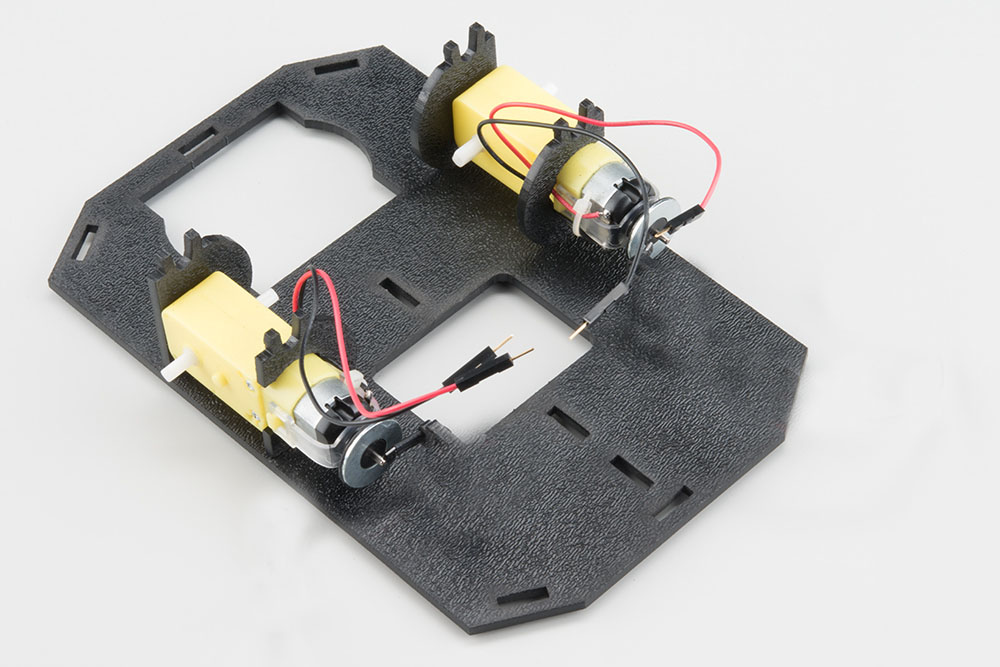 All the motors attached